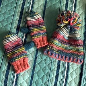 Matilda Jane Girls Hat with Mittens
